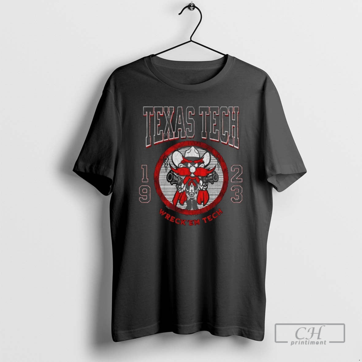 Premium Texas Tech Red Raiders Football Texas Tech Wreck Em 1923 Game Day Logo