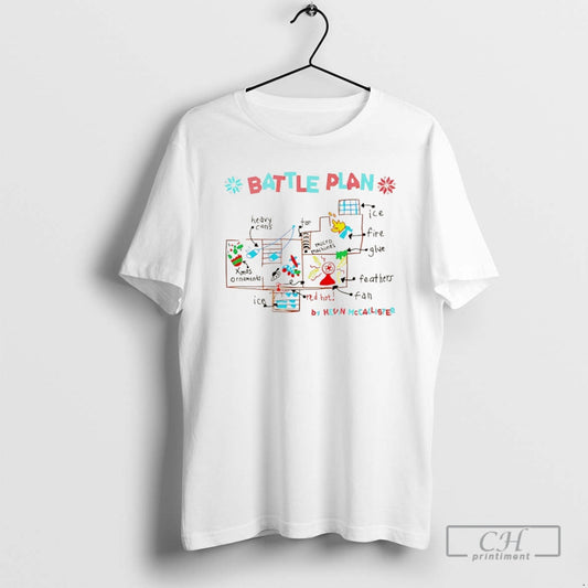 Premium The Battle Plan Paint Christmas 2025 Christmas Shirt Sweater