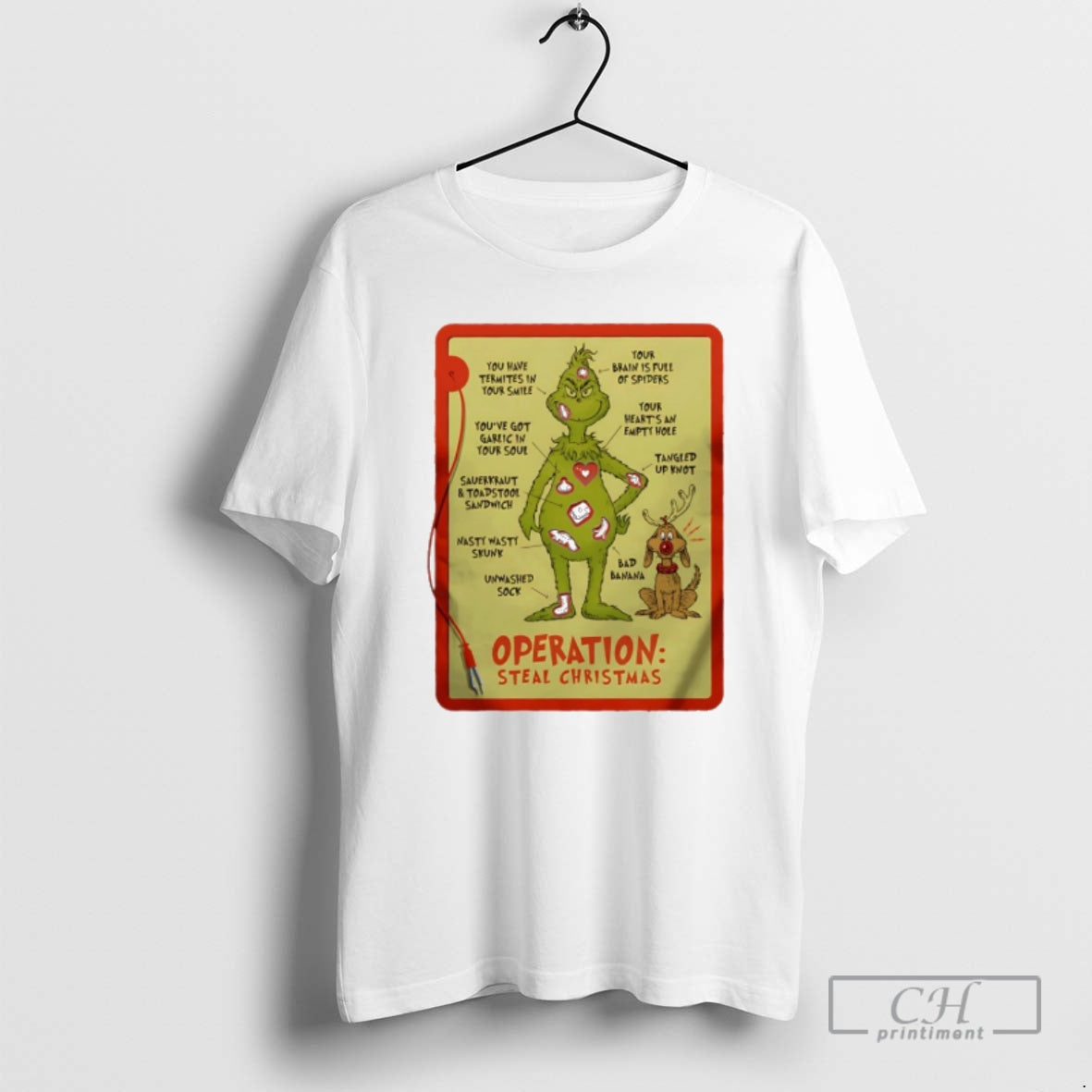Premium The Grinch Operation Steal Christmas Shirt Sweater