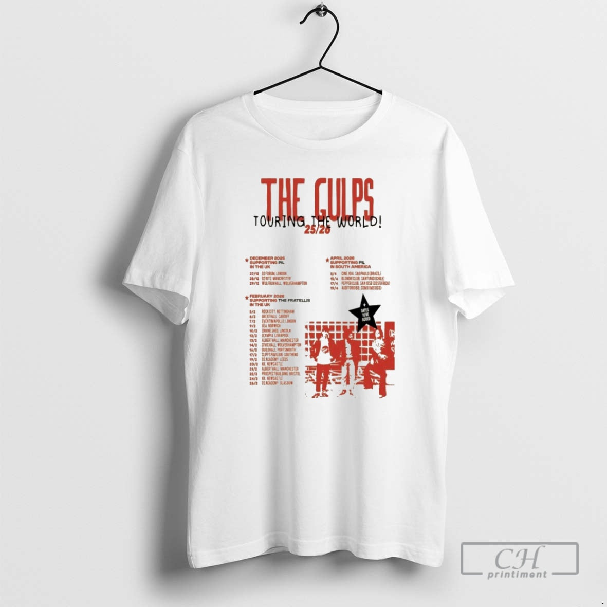 Premium The Gulps Touring The World 2025 2026 Tour Shirt Sweater