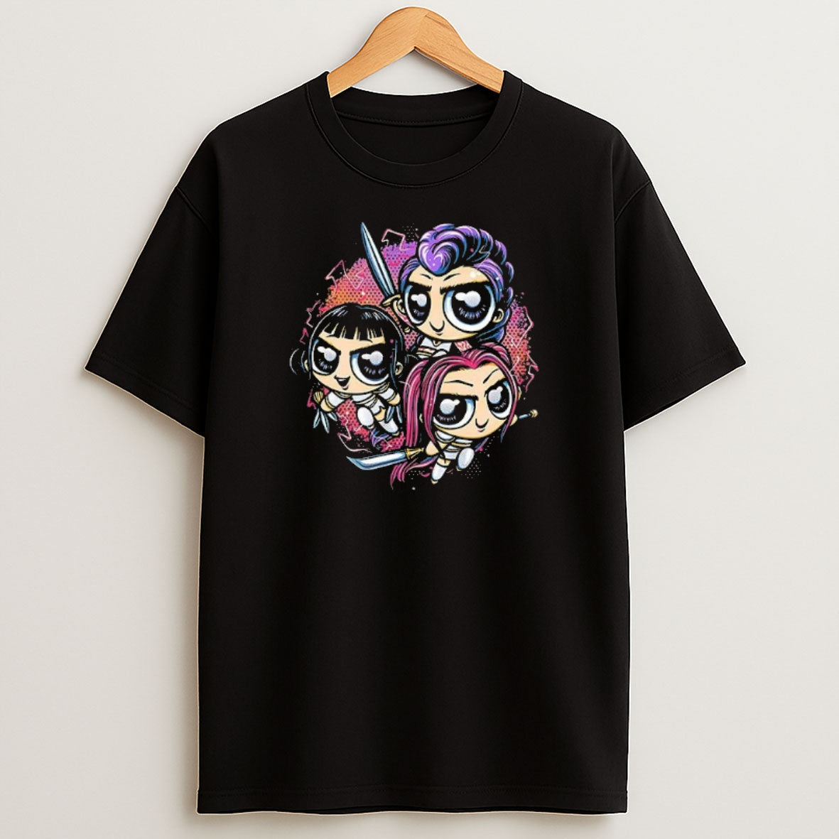 Premium The Power Of Music Hunter Cartoon Sweatshirt Tee