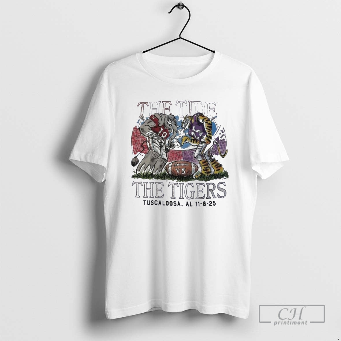 Premium The Tide Vs The Tigers 2025 Tuscaloosa Al Shirt Sweater