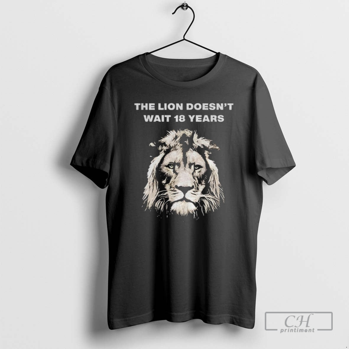 Premium The Lion Doesnt Wait 18 Years Shirt Sweater