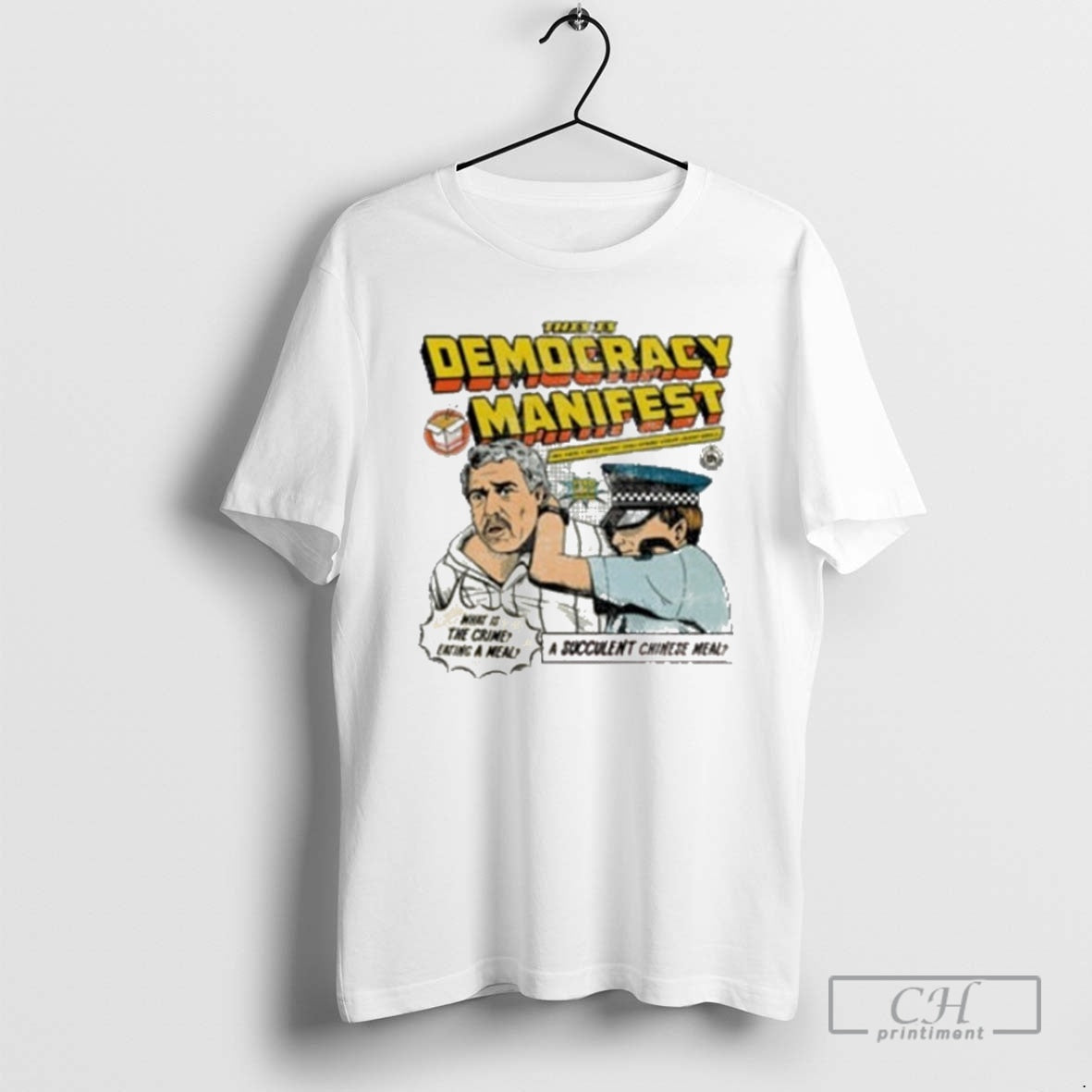 Premium This Is Democracy Manifest What Is The Crime Eating Shirt Sweater