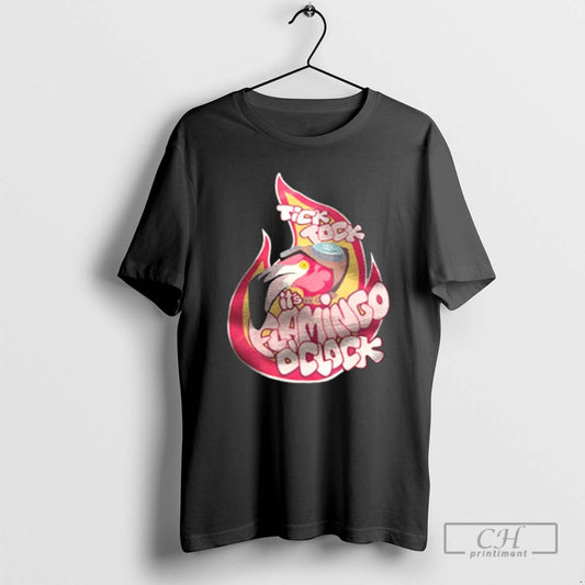 Premium Tick Tock Its Flamingo Oclock Shirt Sweater