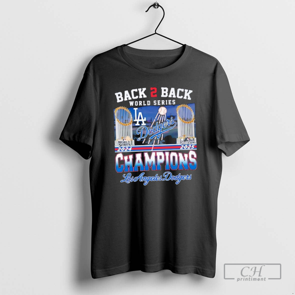 Premium Top Back 2 Back World Series 2024 2025 Los Angeles Dodgers Shirt Sweater