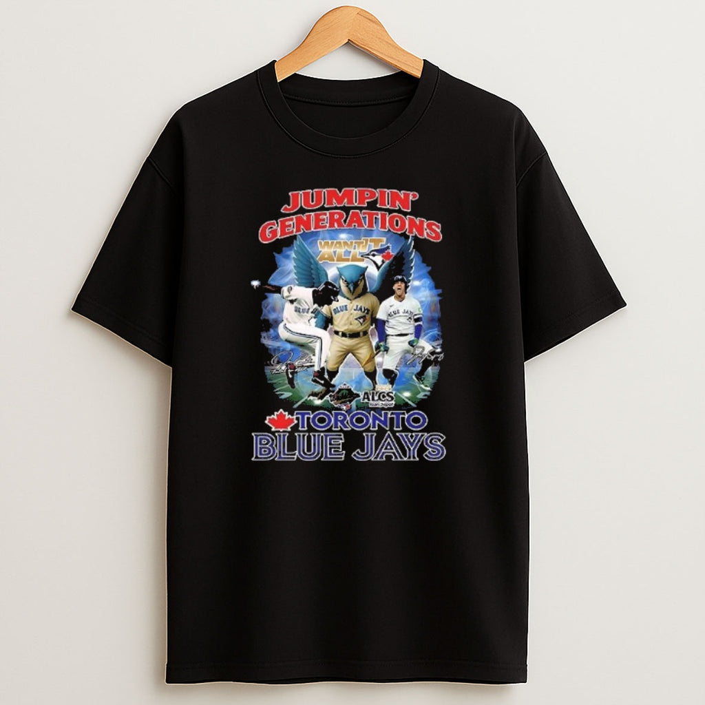Premium Toronto Blue Jays Jumpin Generations Alcs Champions 2025 Sweatshirt Tee