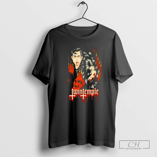 Premium Twin Temple Animated Black Mass Shirt Sweater