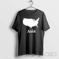 Premium United States Of Asia Map Shirt Sweater