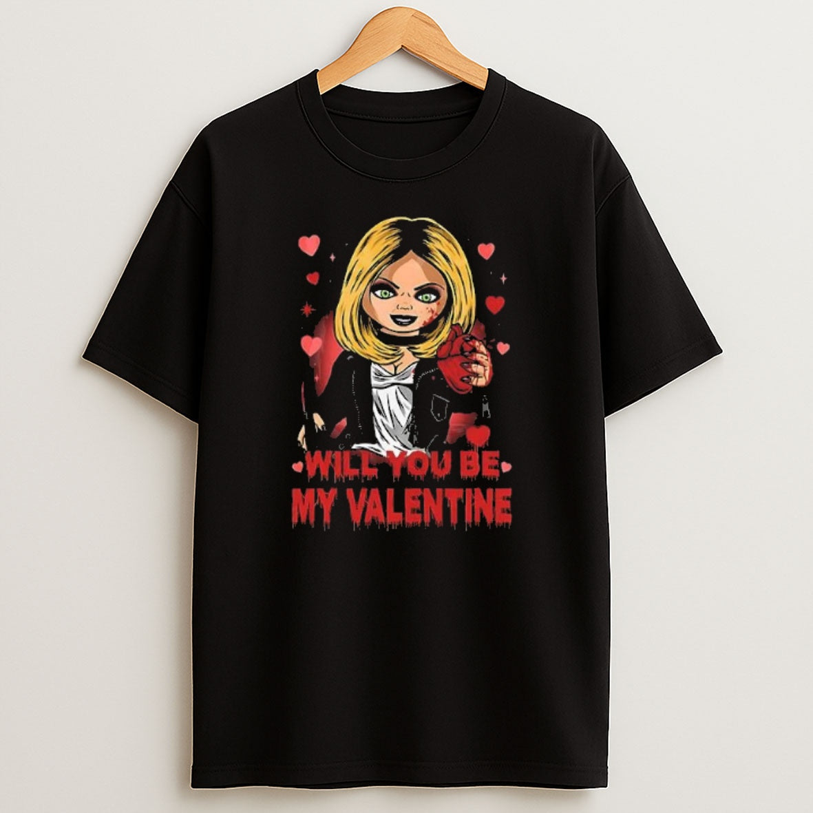 Premium Will You Beth My Valentine Halloween Sweatshirt Tee