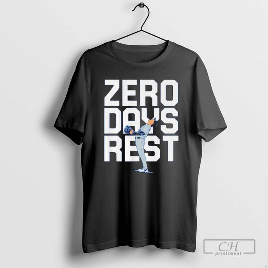 Premium Yoshinobu Yamamoto Mlb Dodgers Zero Days Rest Ornaments Shirt Sweater