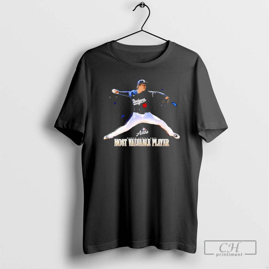 Premium Yoshinobu Yamamoto Most Valuable Player Mvp Black Shirt Sweater