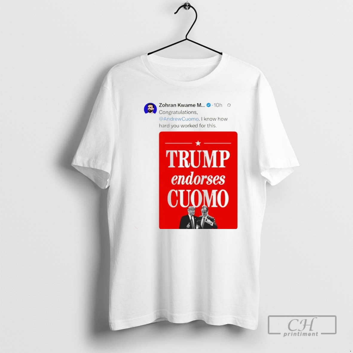 Premium Zohran Mamdani On X Trump Endorses Cuomo Christmas Shirt Sweater