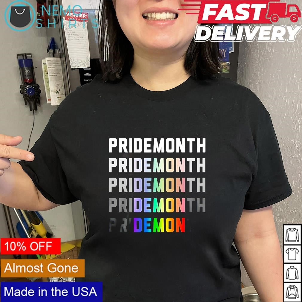 Pride Month Demon LGBT shirt