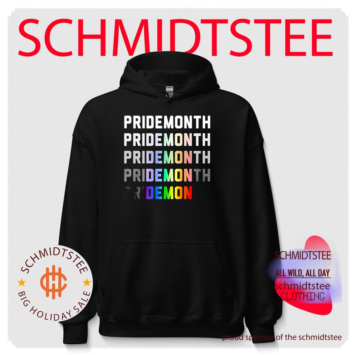 Pridemonth to demon shirt