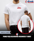 Prime Pizza delivering freshness shirt