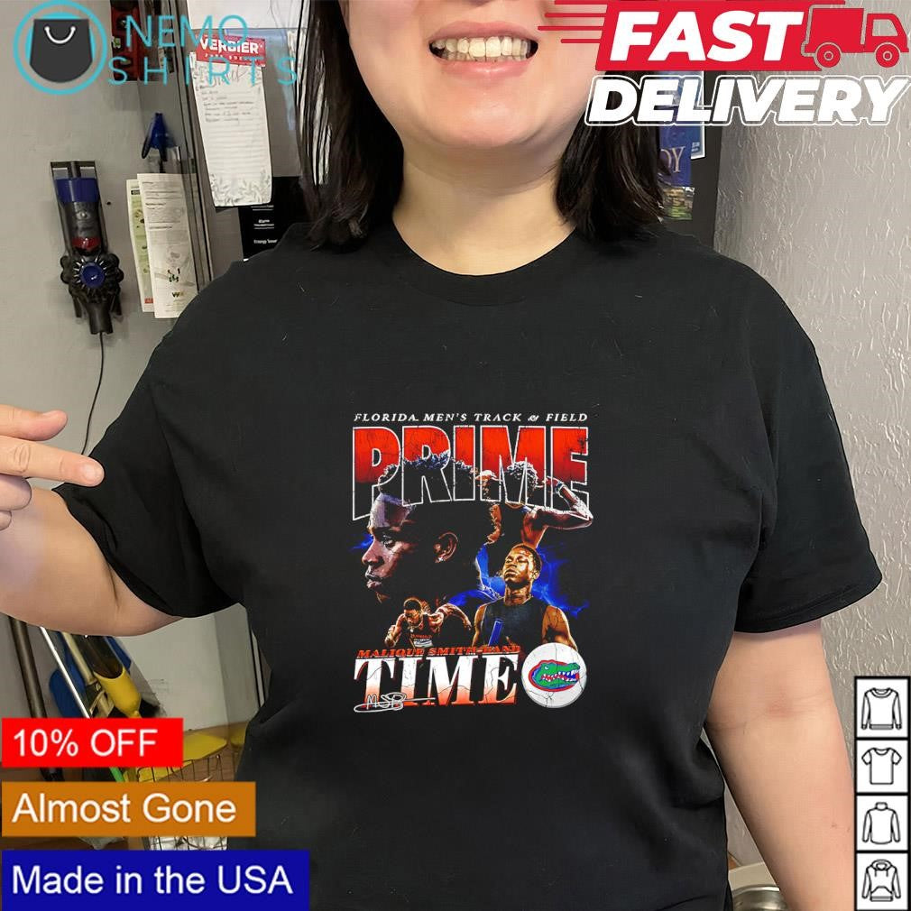 Prime Time Malique Smith band Florida men’s Track and Field shirt