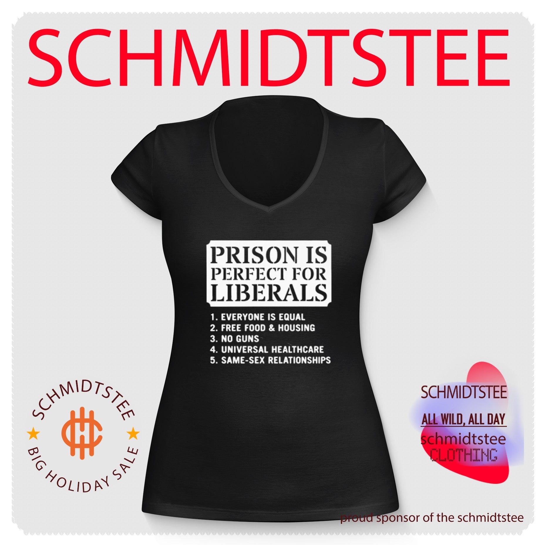 Prison Is Perfect for Liberals Edgy Anti Liberal Meme Shirt