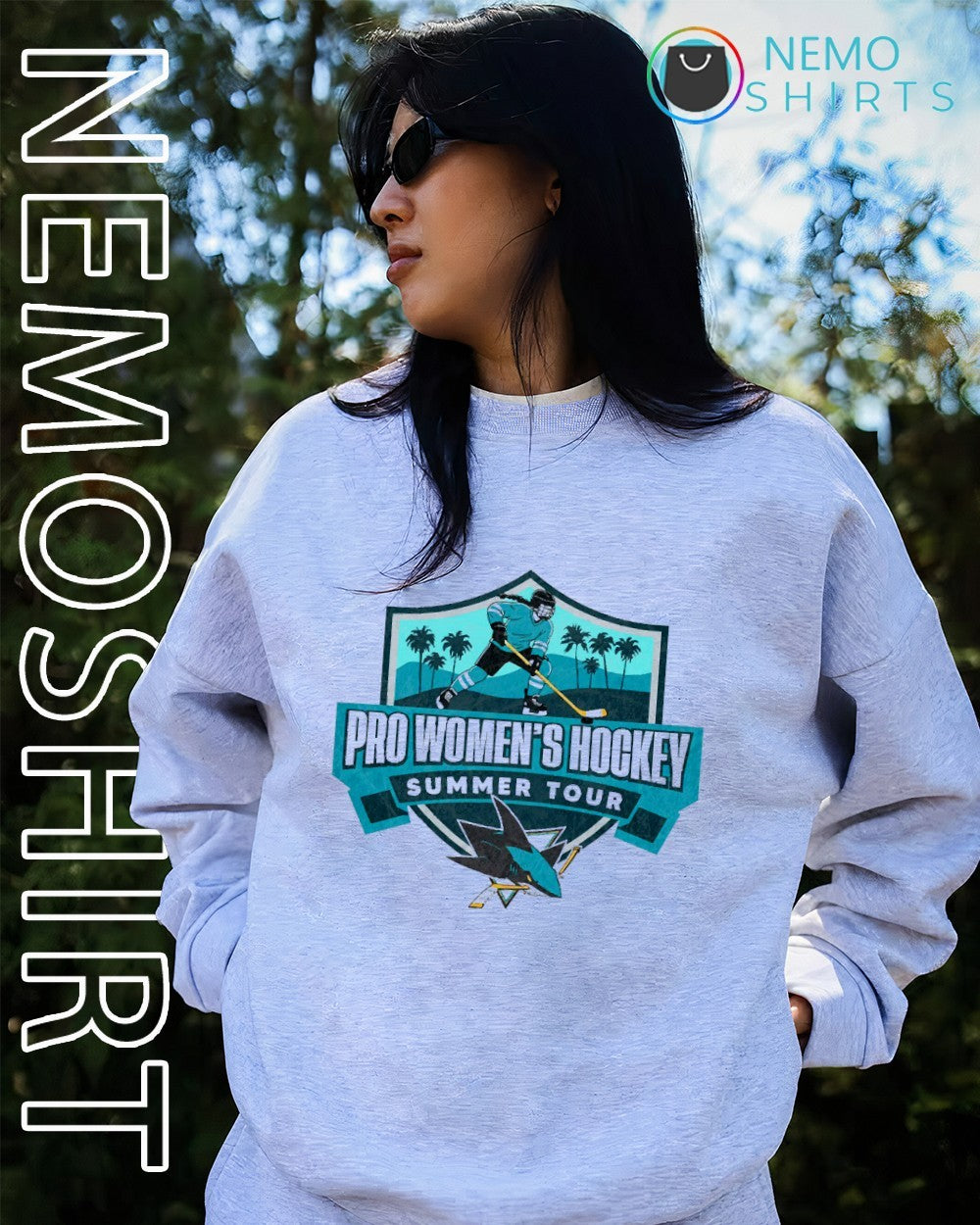 Pro Women’s Hockey Summer Tour San Jose Sharks shirt