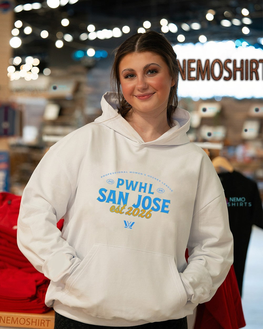 Professional women’s hockey league 2026 PWHL San Jose shirt