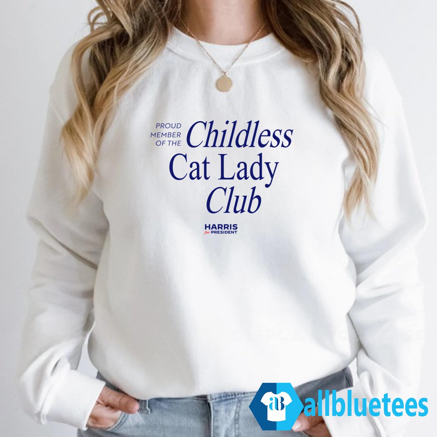 Proud Member Of The Childless Cat Lady Club Shirt