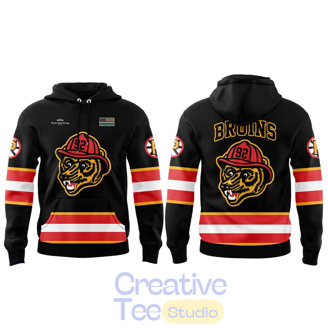 Providence Bruins First Responders Appreciation Night 2026 Special Hoodie