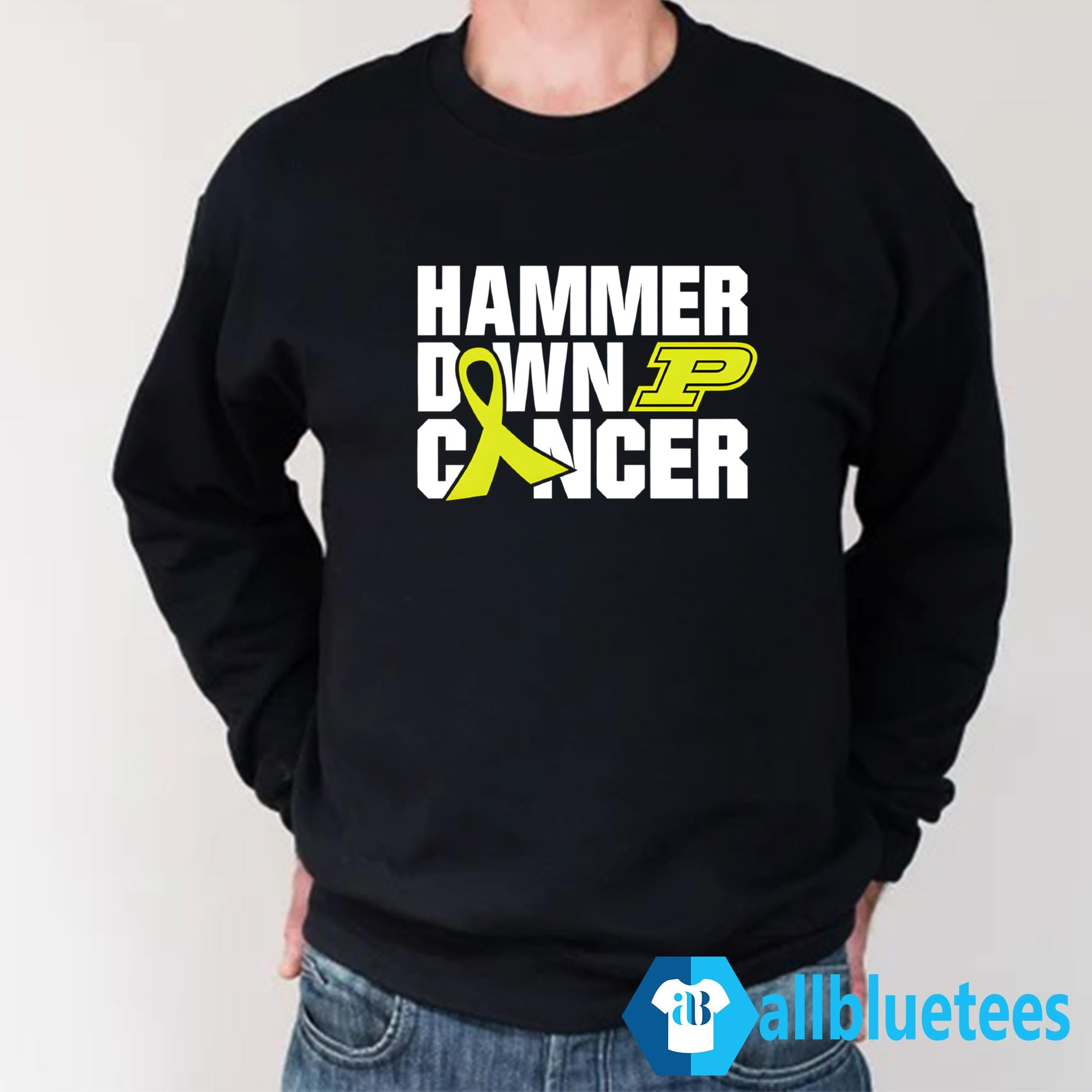 Purdue Hammer Down Cancer Shirt