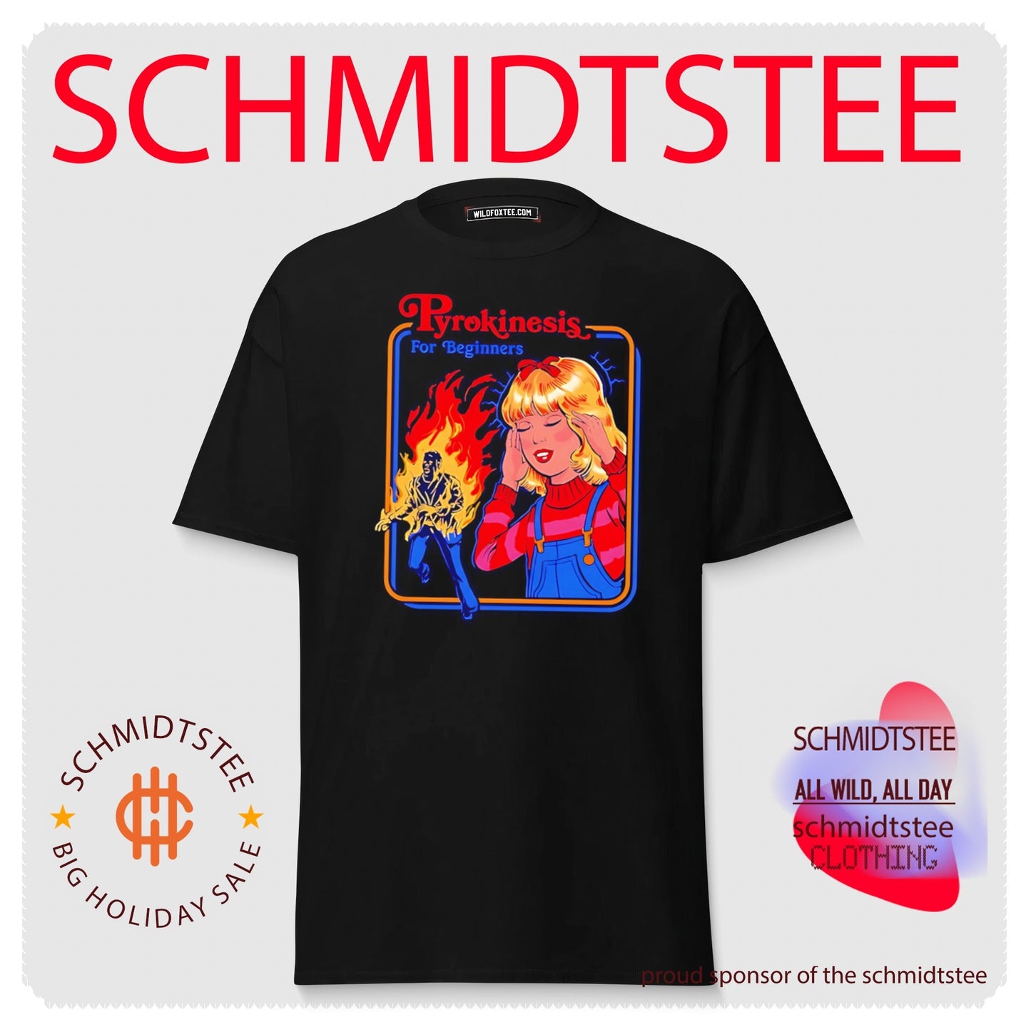 Pyrokinesis for geginners fire girl shirt