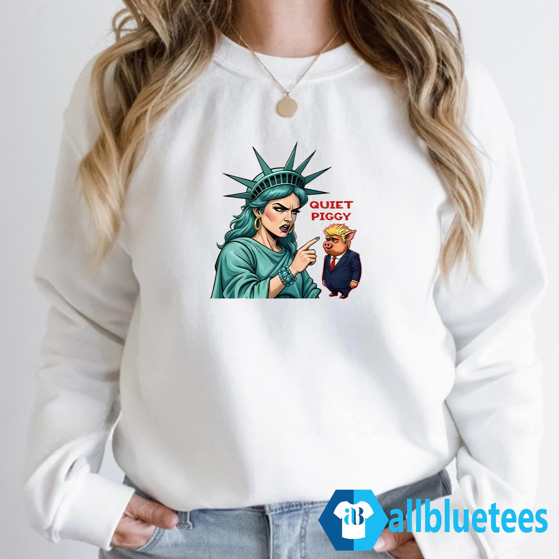 Quiet Piggy Liberty Shirt