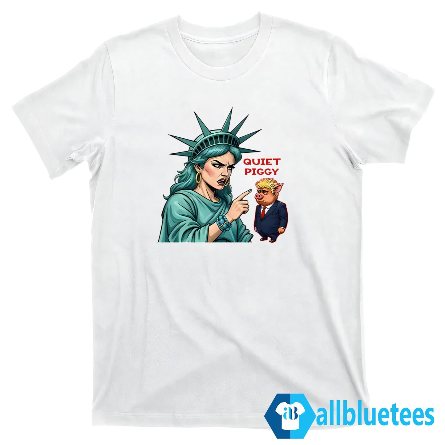 Quiet Piggy Liberty Shirt
