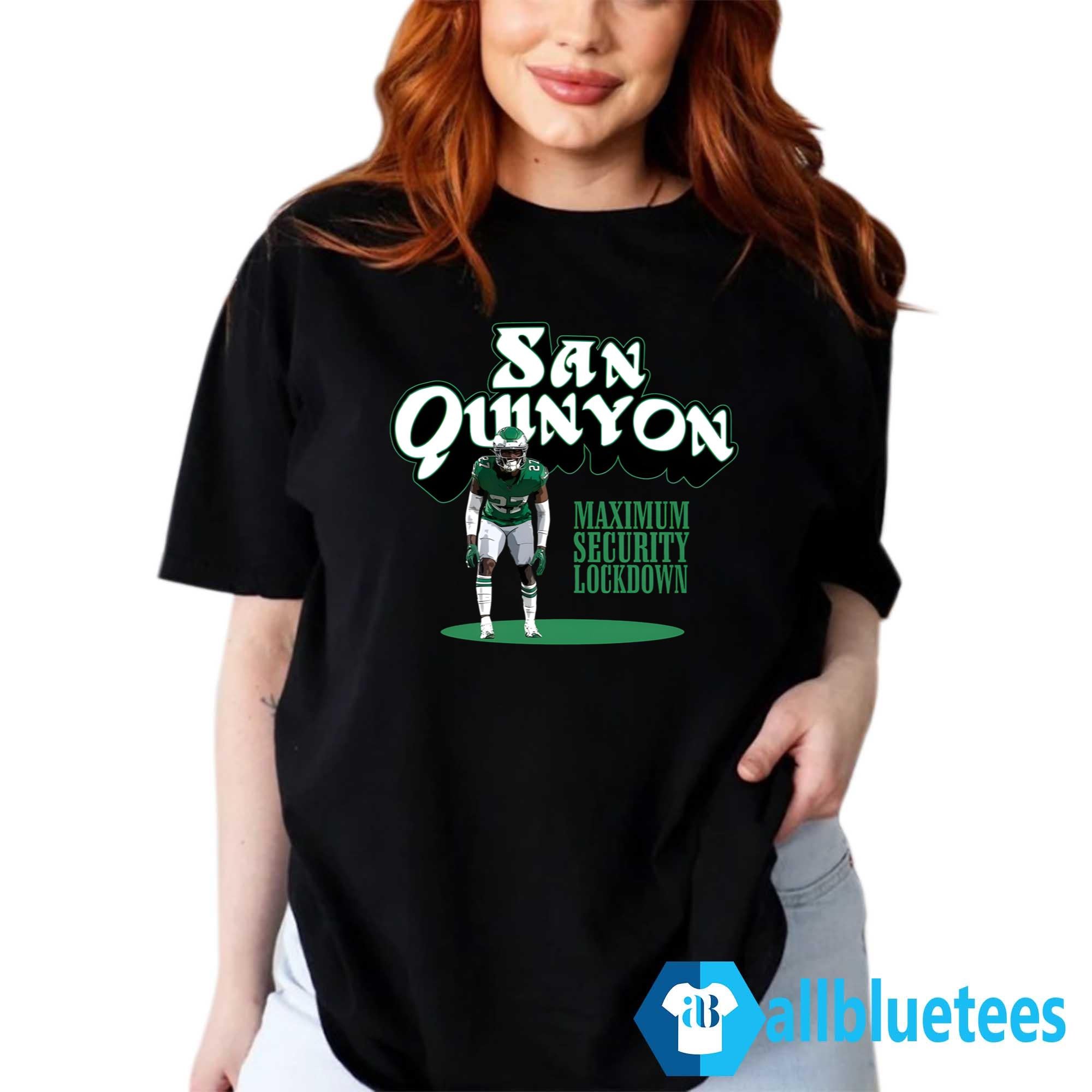 Quinyon Mitchell San Quinyon Maximum Security Lockdown Shirt