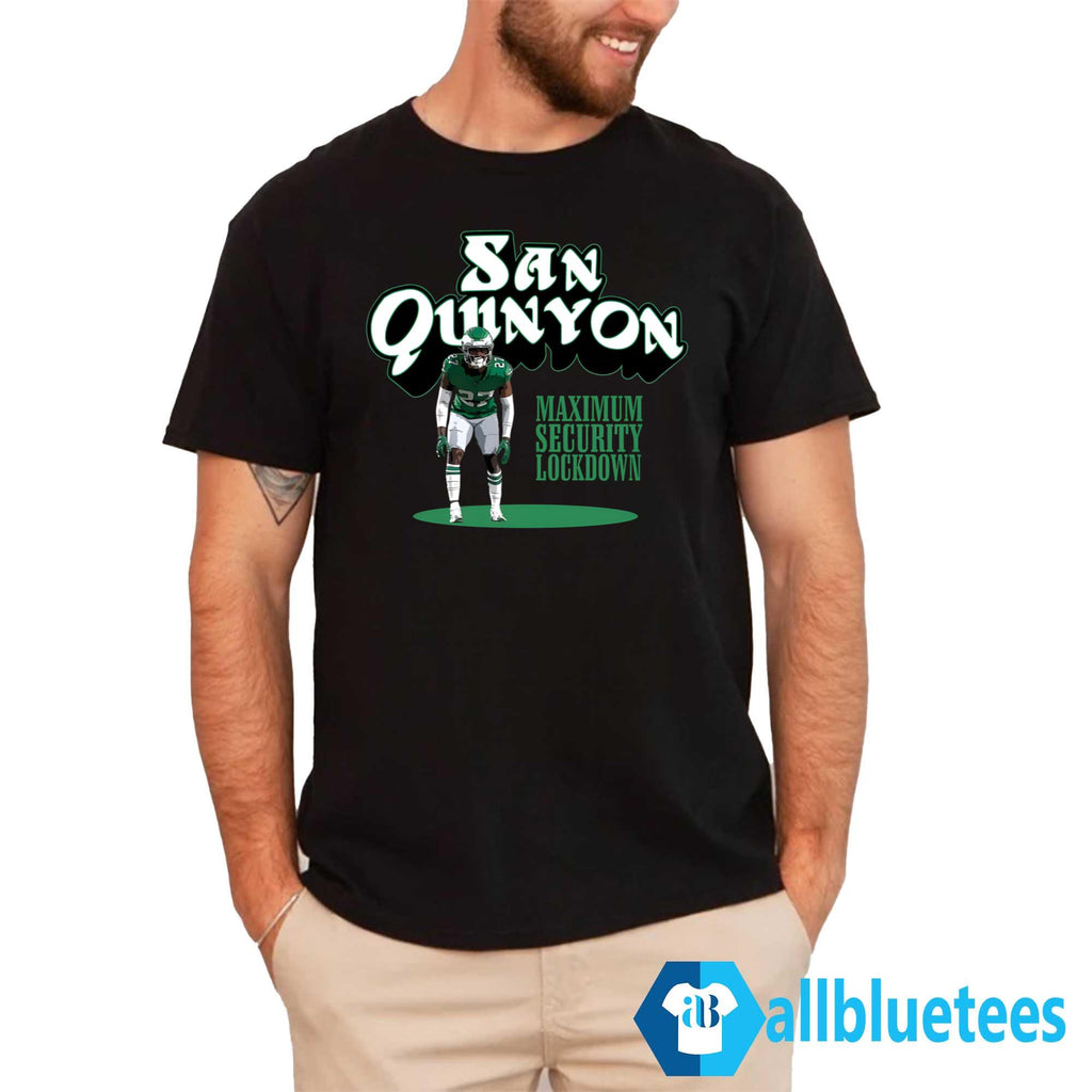 Quinyon Mitchell San Quinyon Maximum Security Lockdown Shirt
