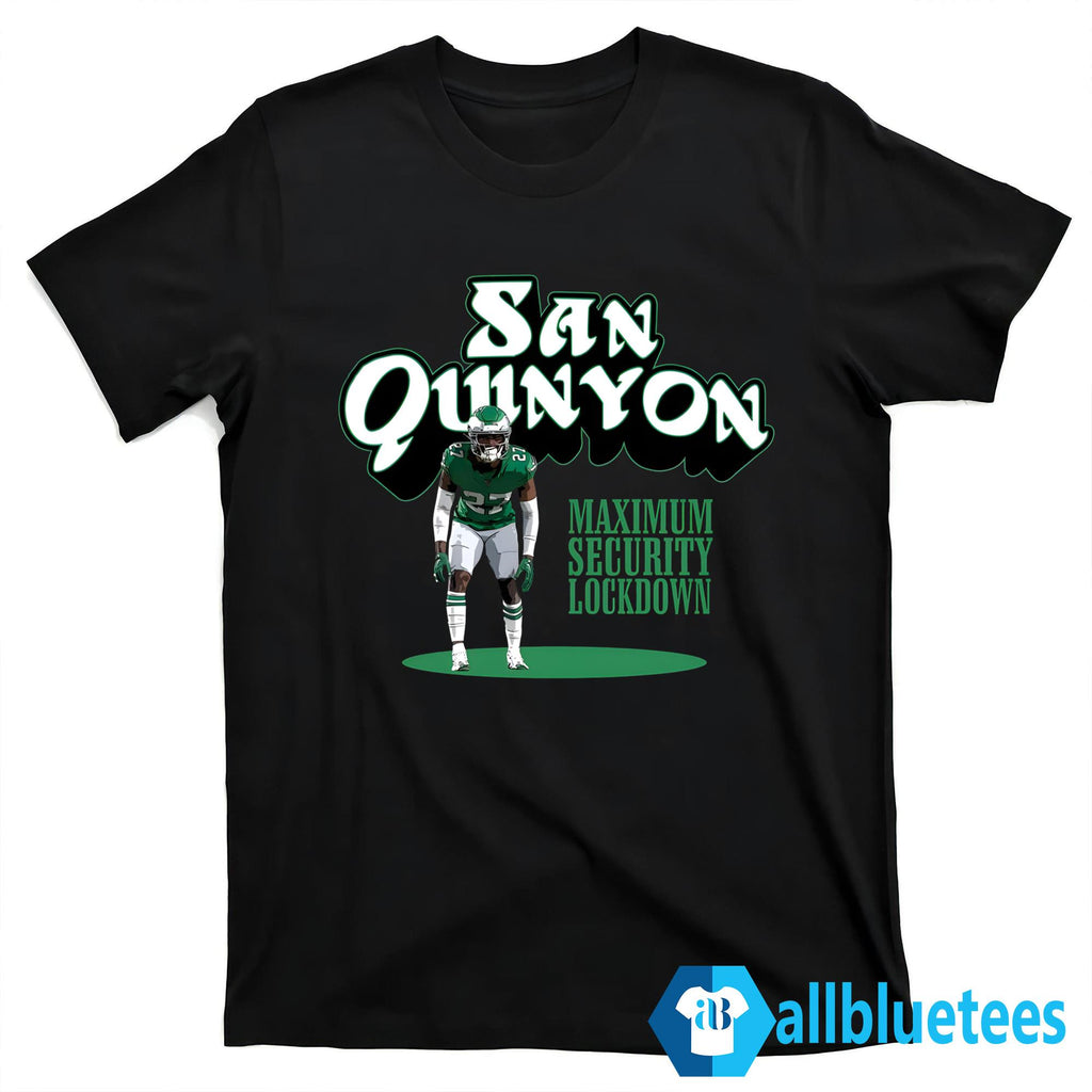 Quinyon Mitchell San Quinyon Maximum Security Lockdown Shirt