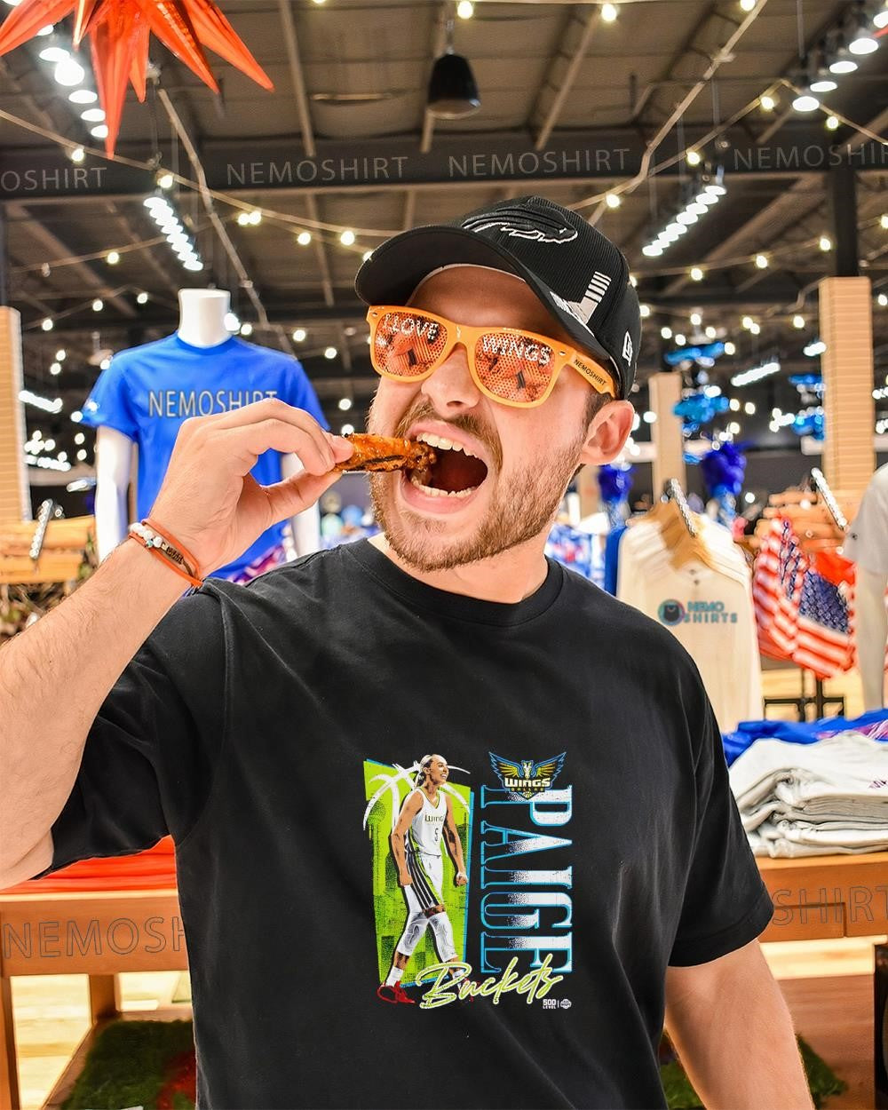 Paige Bueckers Dallas Wings graphic shirt