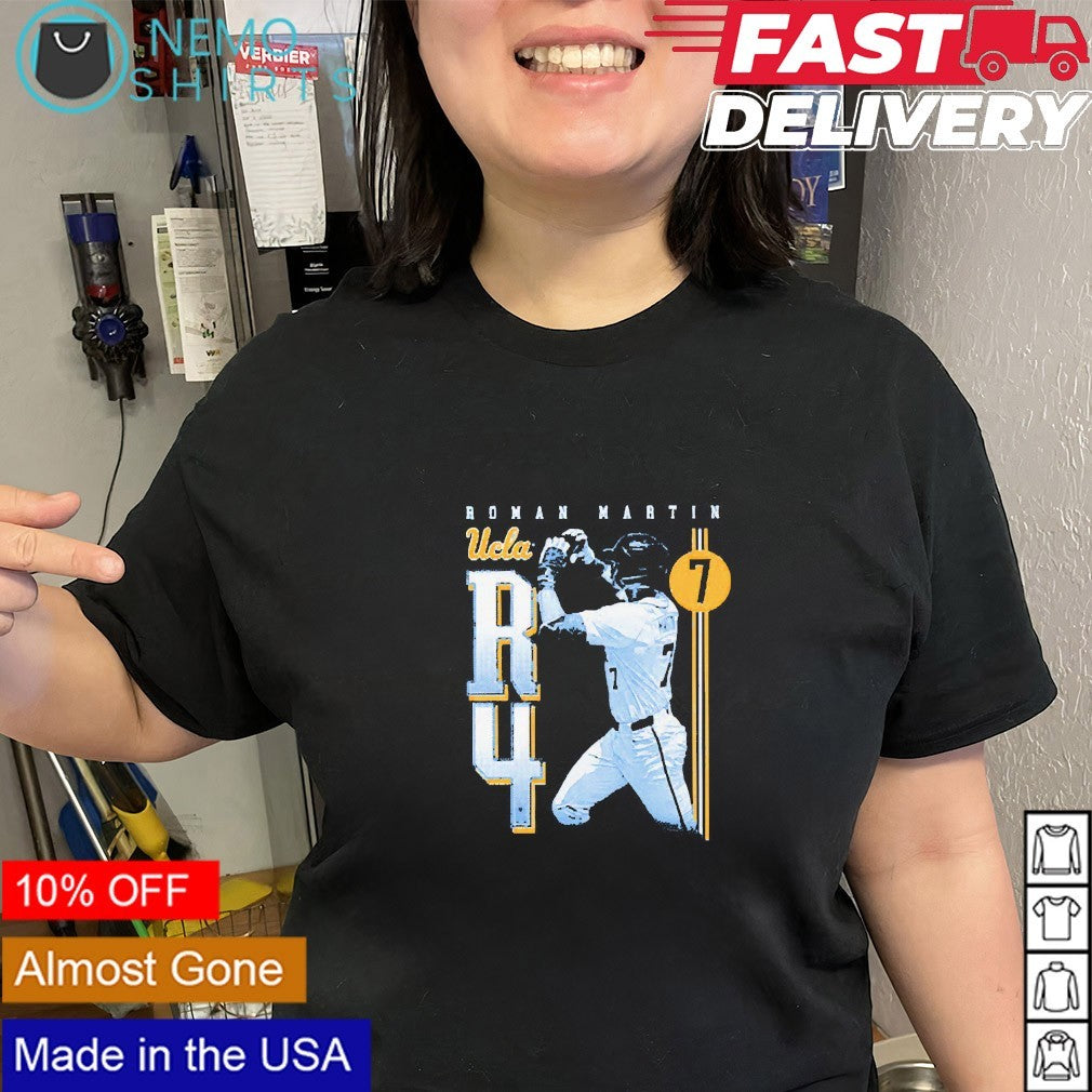 R4 Roman Martin Ucla Bruins player stripe shirt