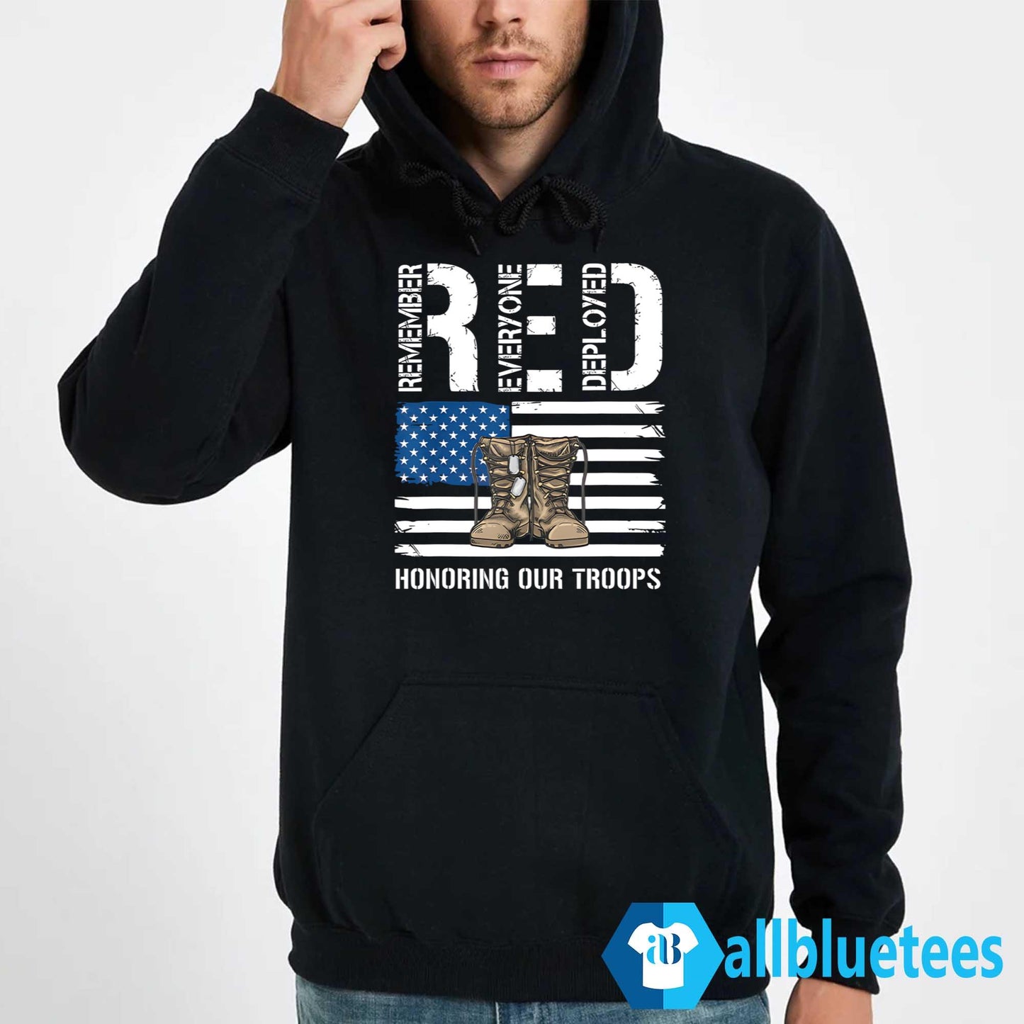RED Honoring Our Troops Shirt