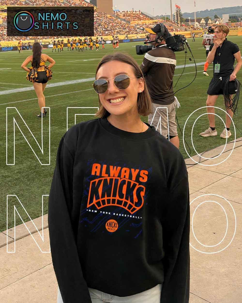 Always Knicks New York basketball shirt
