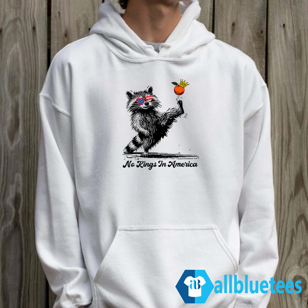 Raccoon No Kings In America Shirt