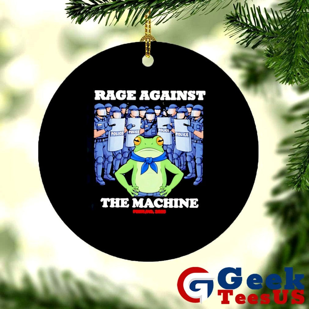 Rage Against The Machine 2025 Frog Portland Protest Portland Frog Protest shirt