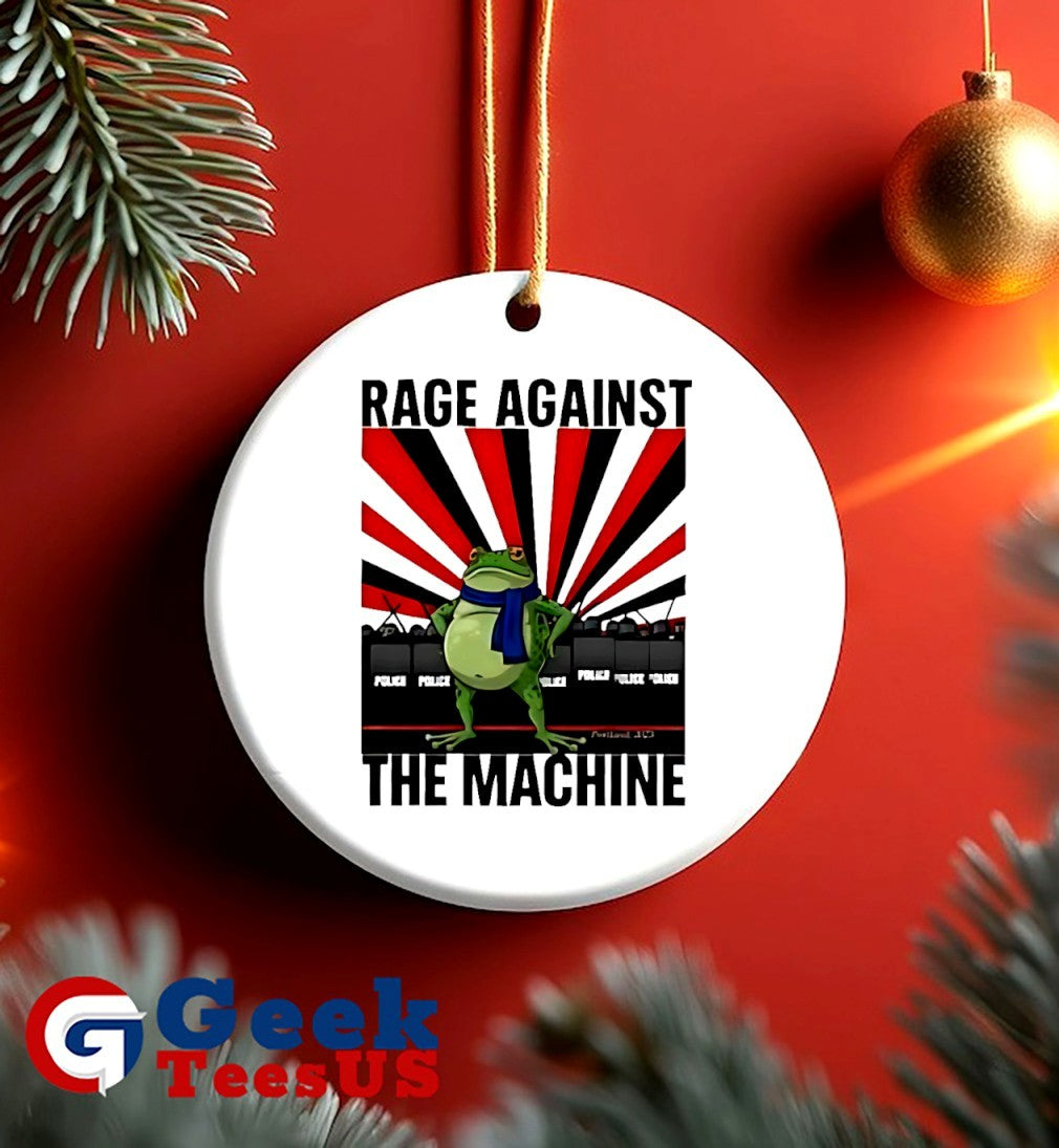 Rage Against The Machine Frog Political Protest shirt