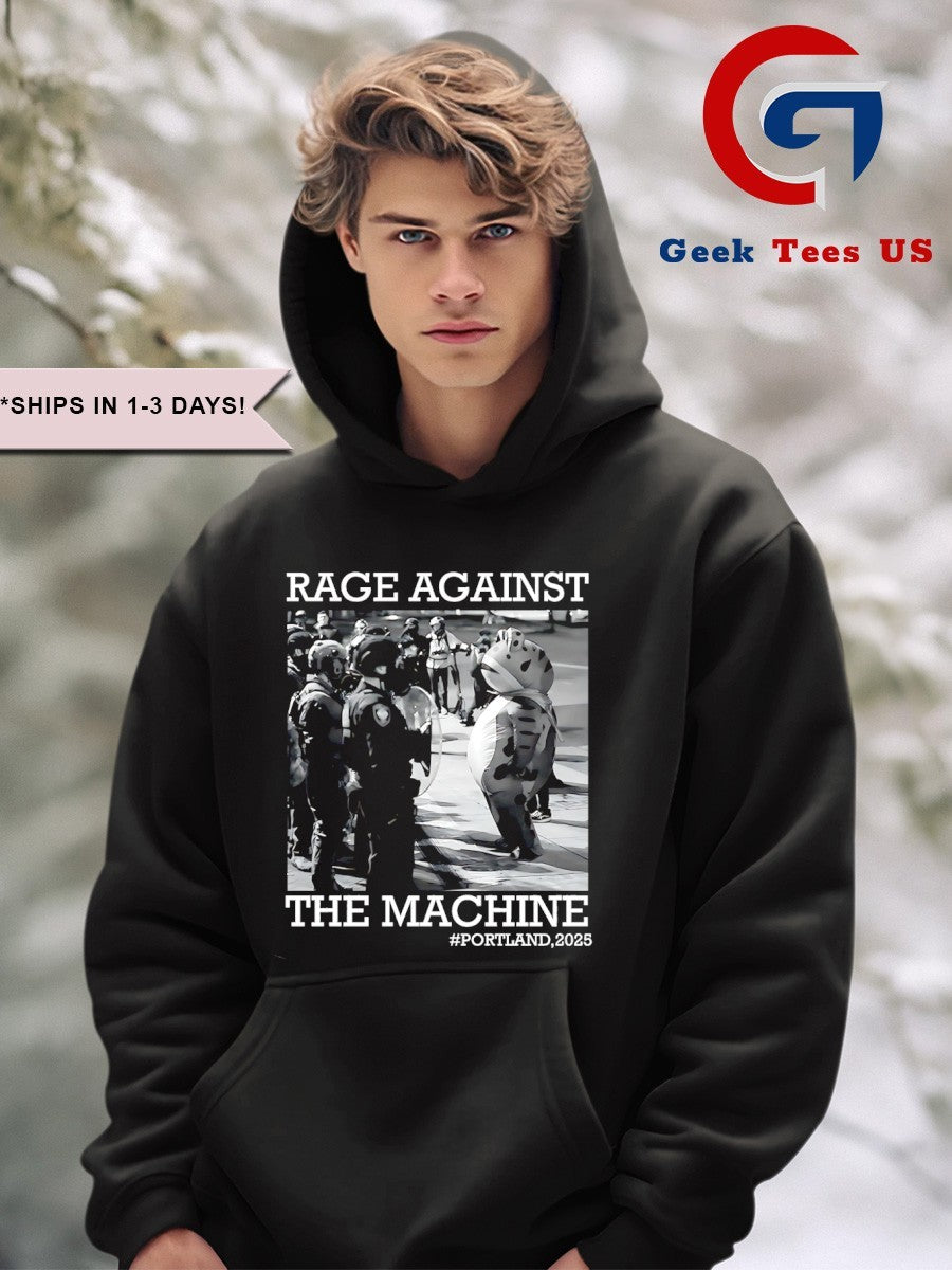 Rage Against the Machine Portland Frog Protest 2025 shirt