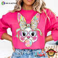 Rainbow Easter Bunny Sunglasses Adorable T-shirt