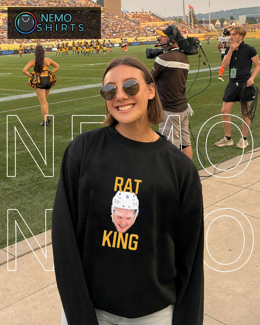 Rat King laughs Zach Benson Buffalo Sabres shirt