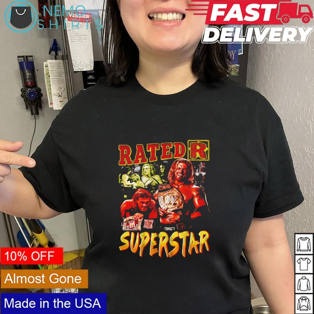 Rated R Superstar WWE wrestler Edge shirt