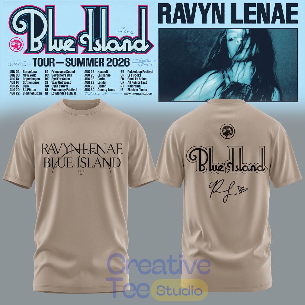 Ravyn Lenae “Blue Island” Tour 2026 T-Shirt