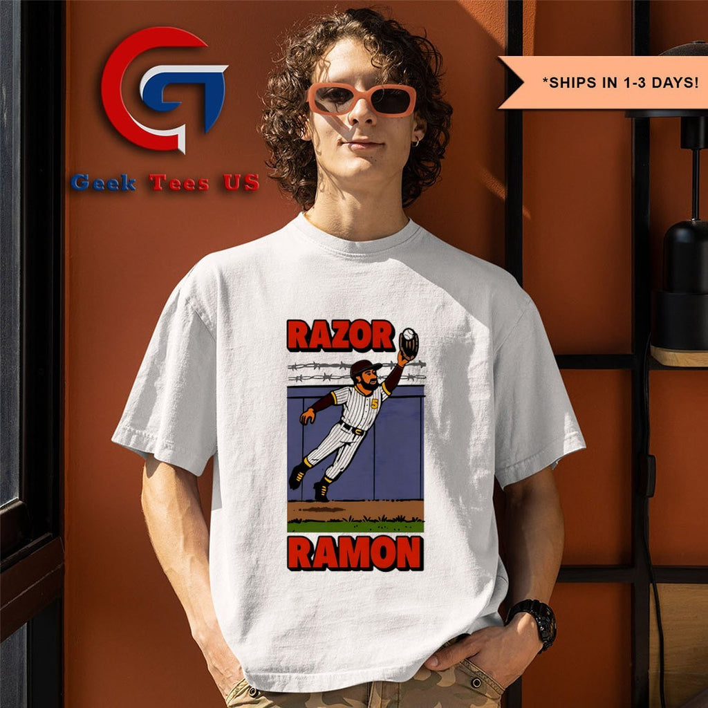 Razor Ramon Ramón Laureano San Diego Padres baseball shirt
