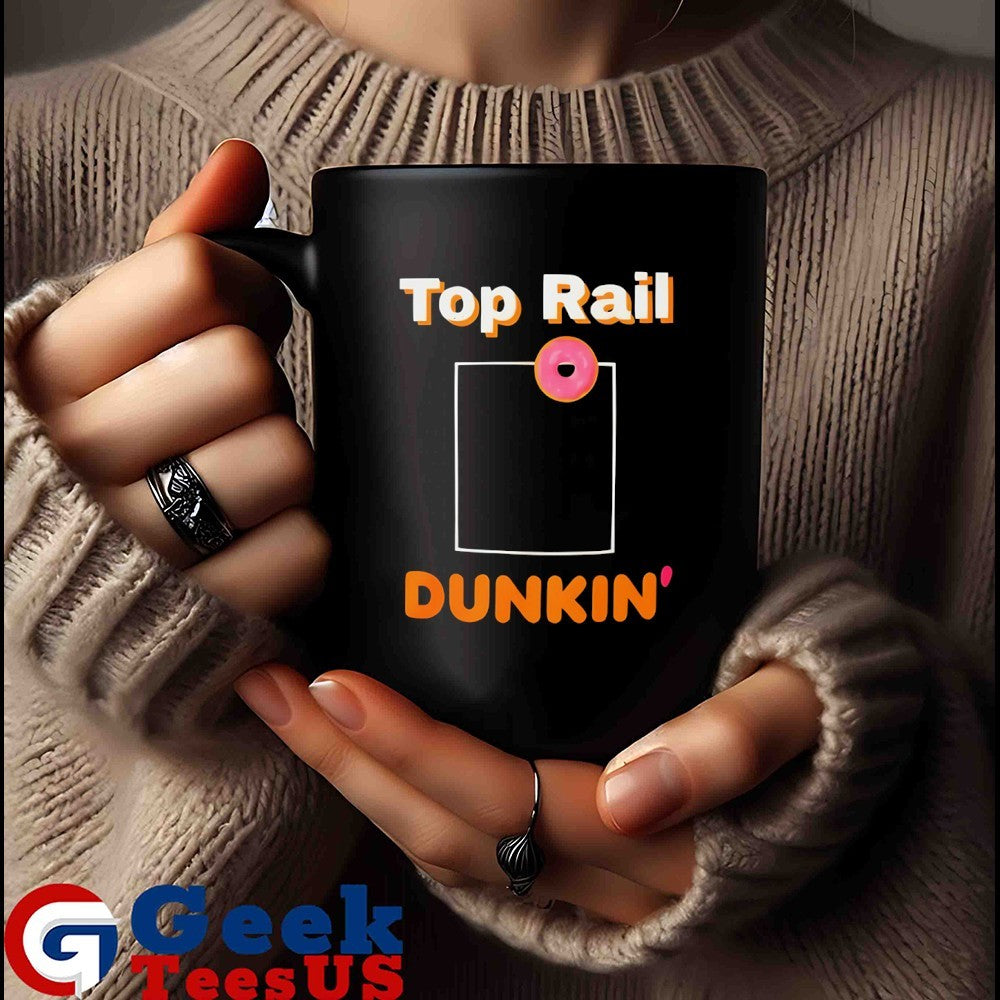 Red Sox with Top Rail Dunkin logo shirt
