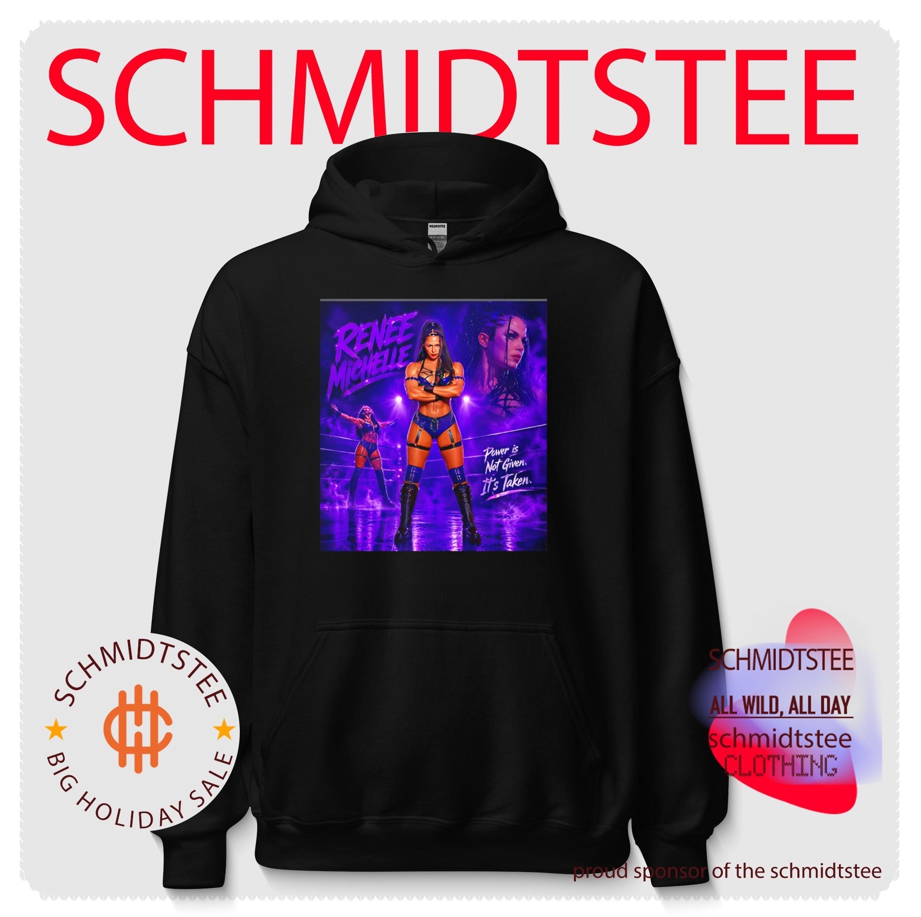 Renee Michelle pro wrestling illustration shirt
