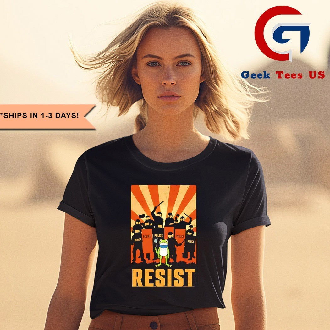 Resist Portland Frog 2025 shirt