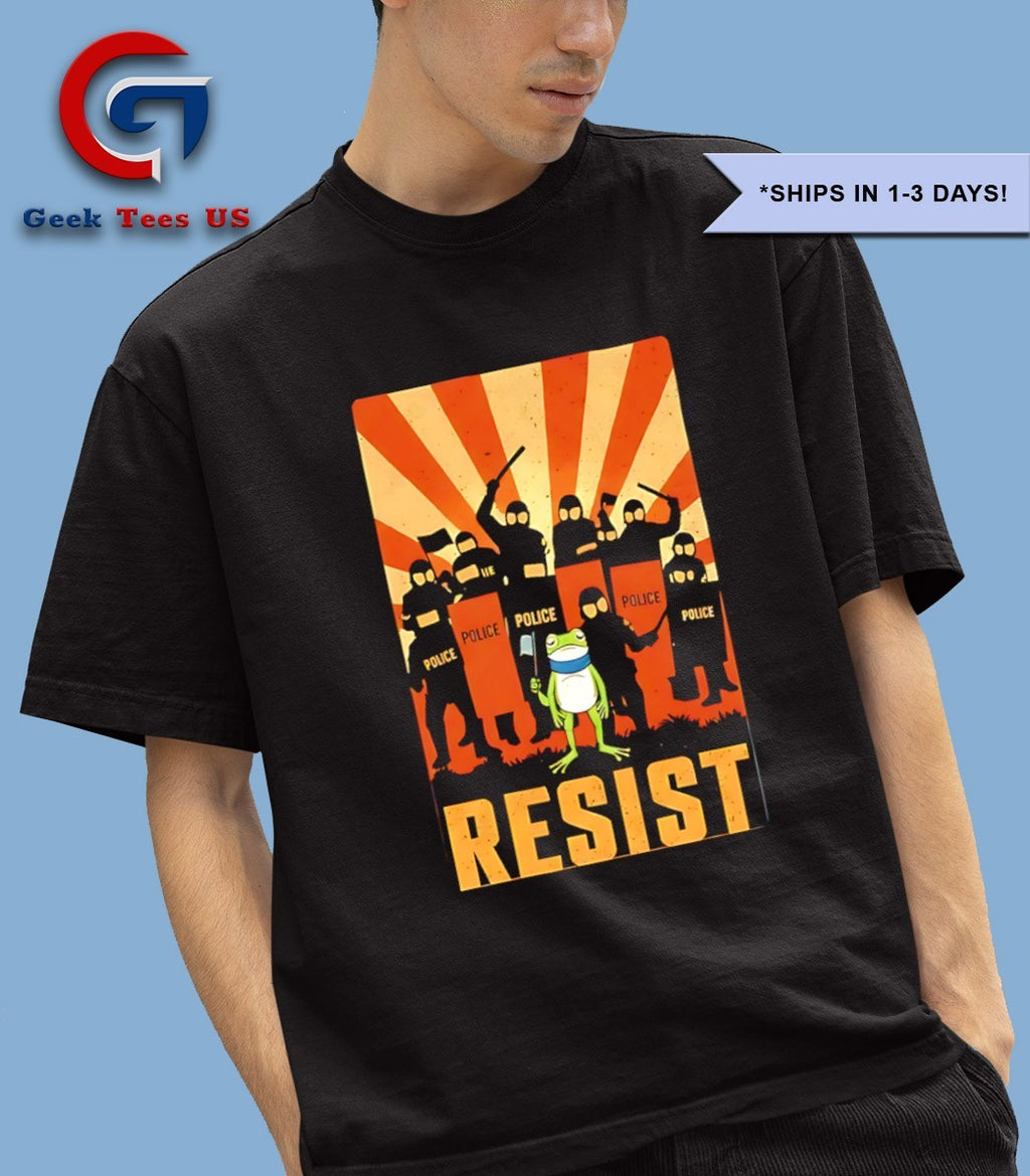 Resist Portland Frog 2025 shirt